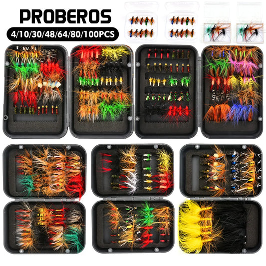 Simulated Bionic Fly Fishing Insect Lure Kit