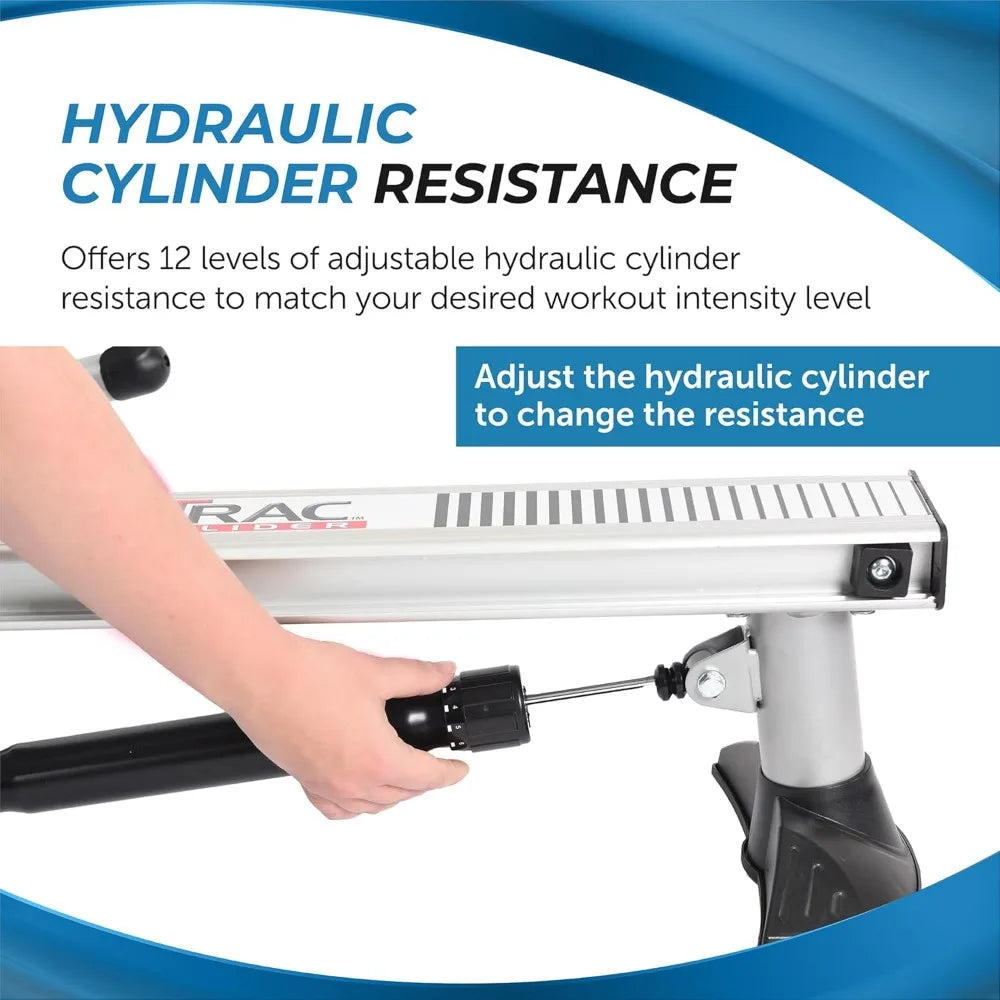 Stamina Hydraulic Rowing Machine With Digital Screen