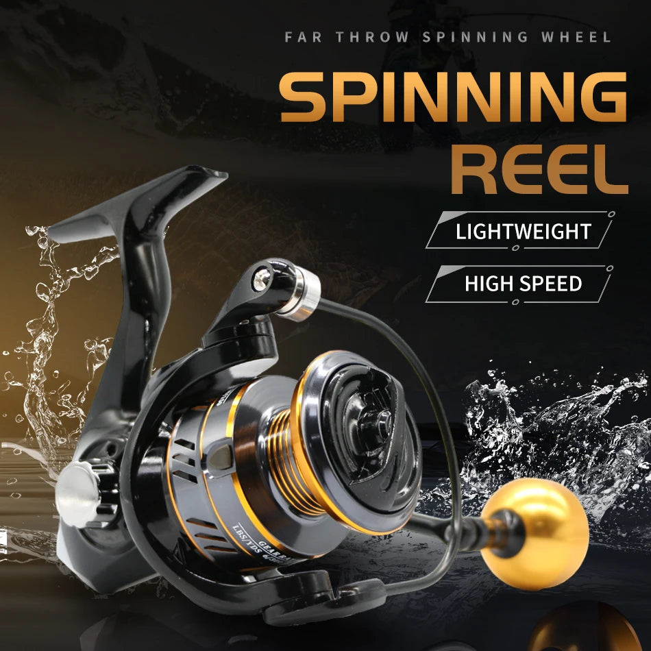 Rooblinos 10KG Max Drag Metal Fishing Reel