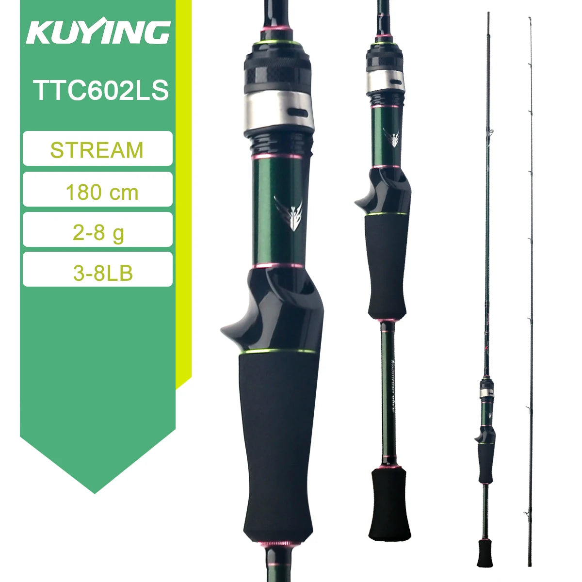 Kuying Teton Carbon Spinning Fishing Rod