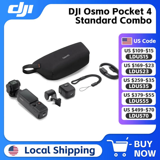 DJI Osmo Pocket 4 Standard Gimbal Camera