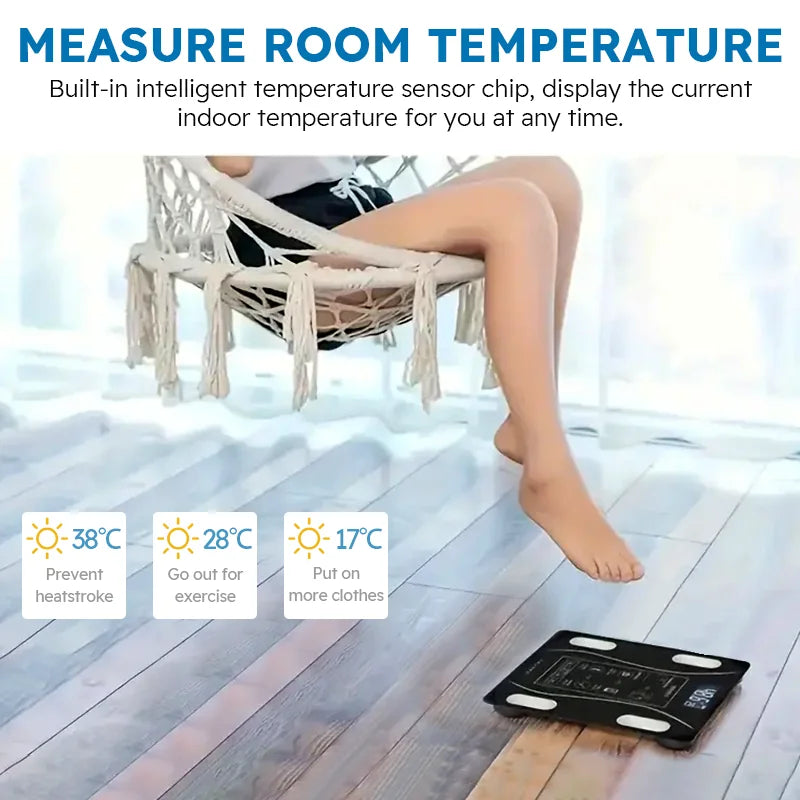 Smart Wireless Body Fat Scale Digital Analyzer