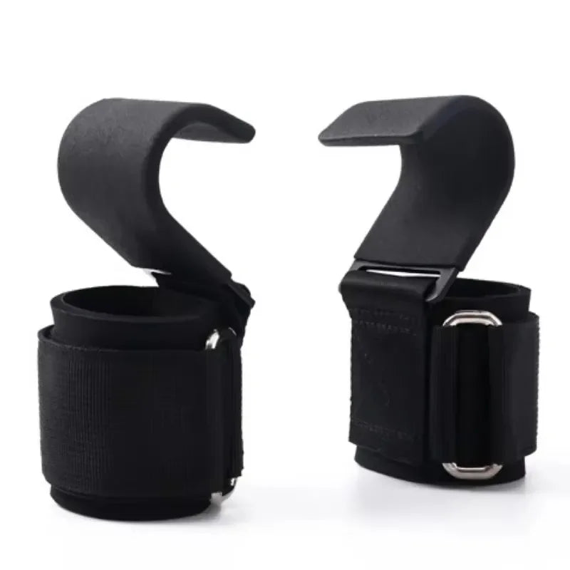 MIHJUSFDH Weight Lifting Hooks For Deadlift And Pull Up Training