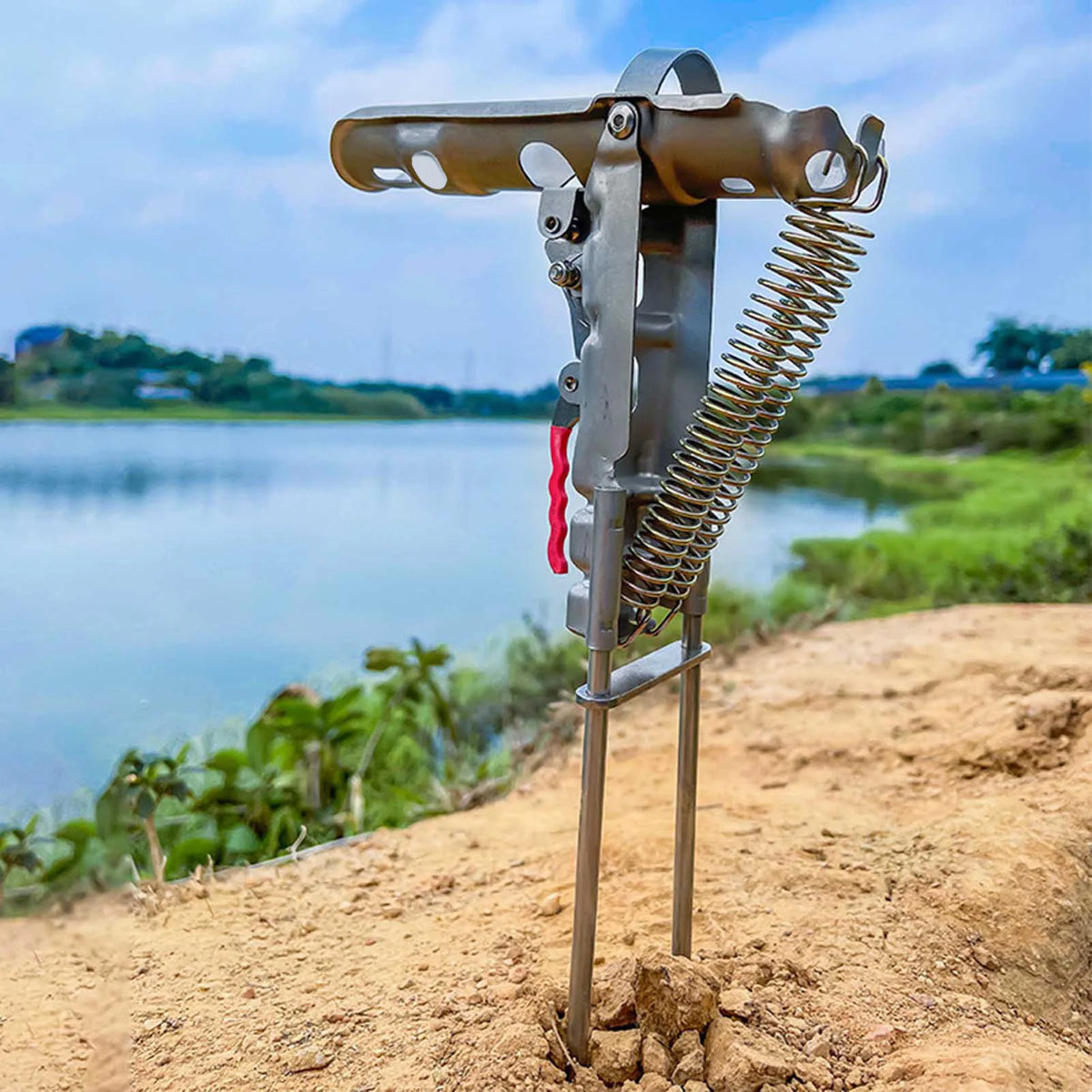 Stainless Steel Fishing Rod Holder Ground Spike