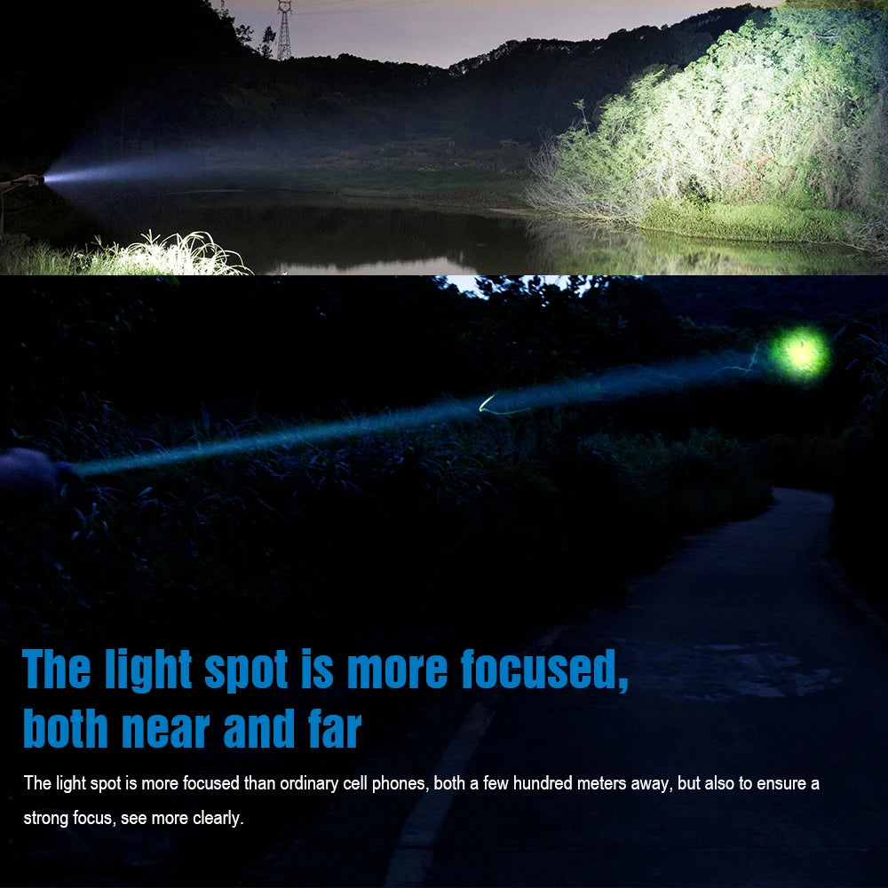 Trustfire T30R Tactical Flashlight 1100 Lumens LED Rechargeable