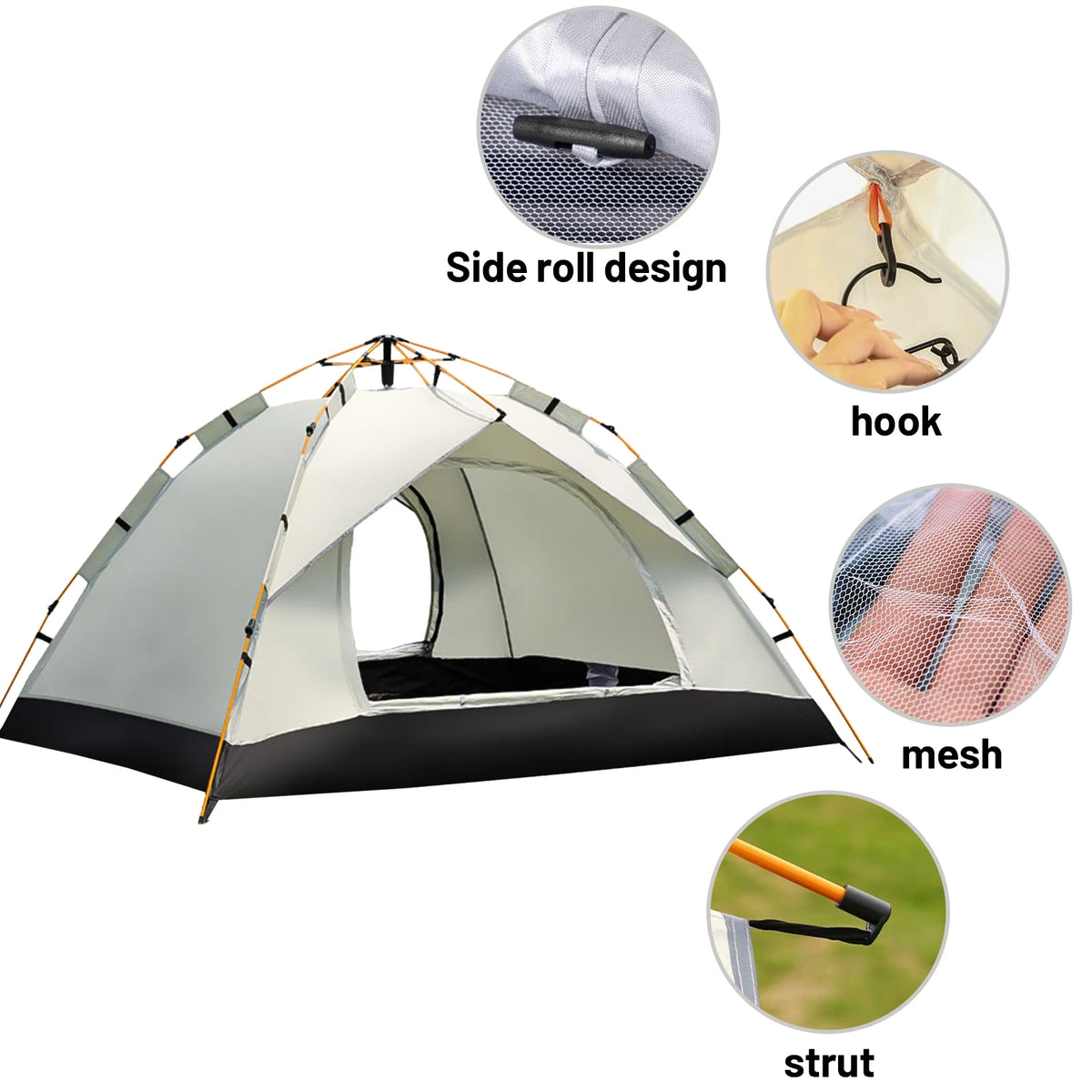 Pakicetus Quick Setup Auto Tent For 2 People