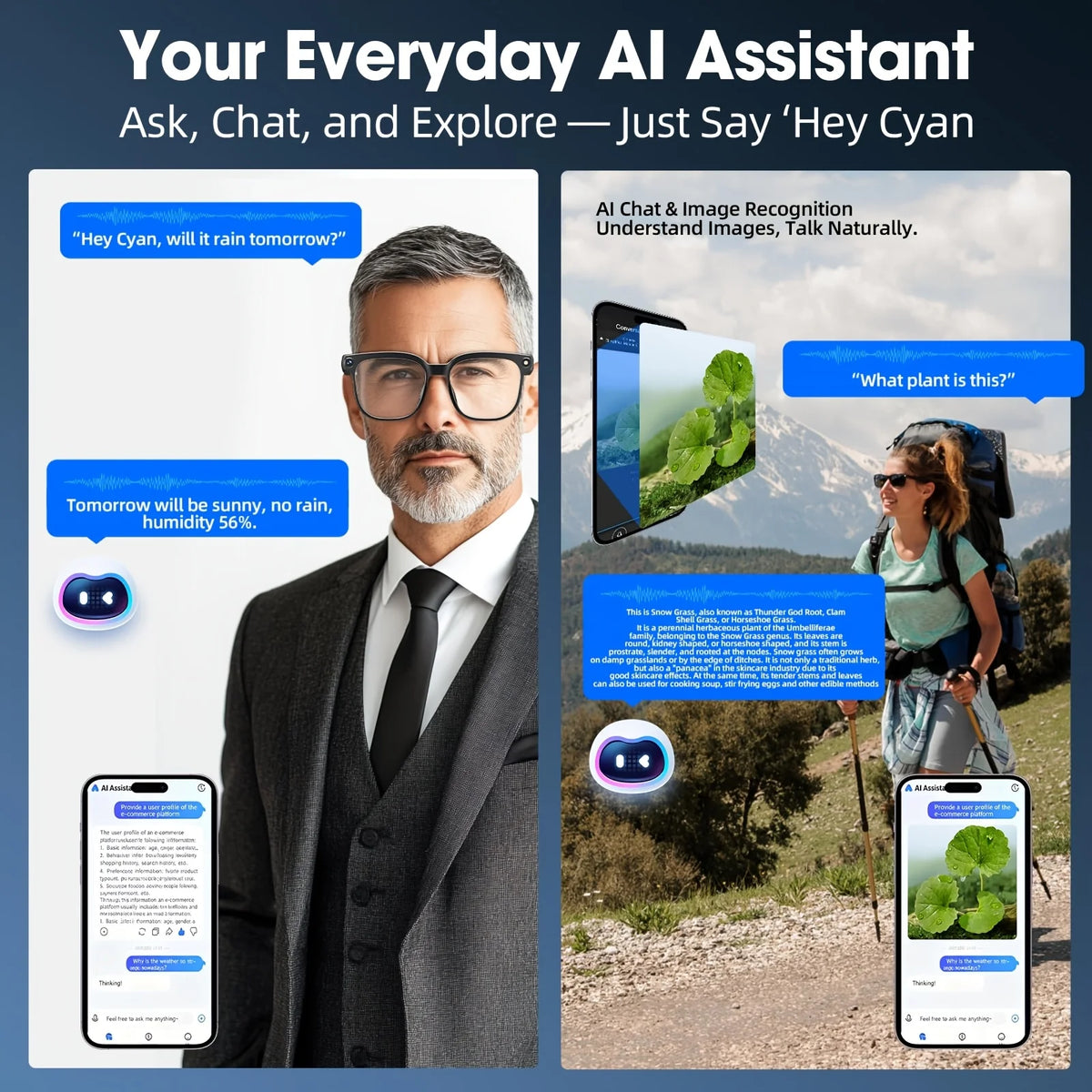 Smart Video Recording Glasses With Bluetooth Calling