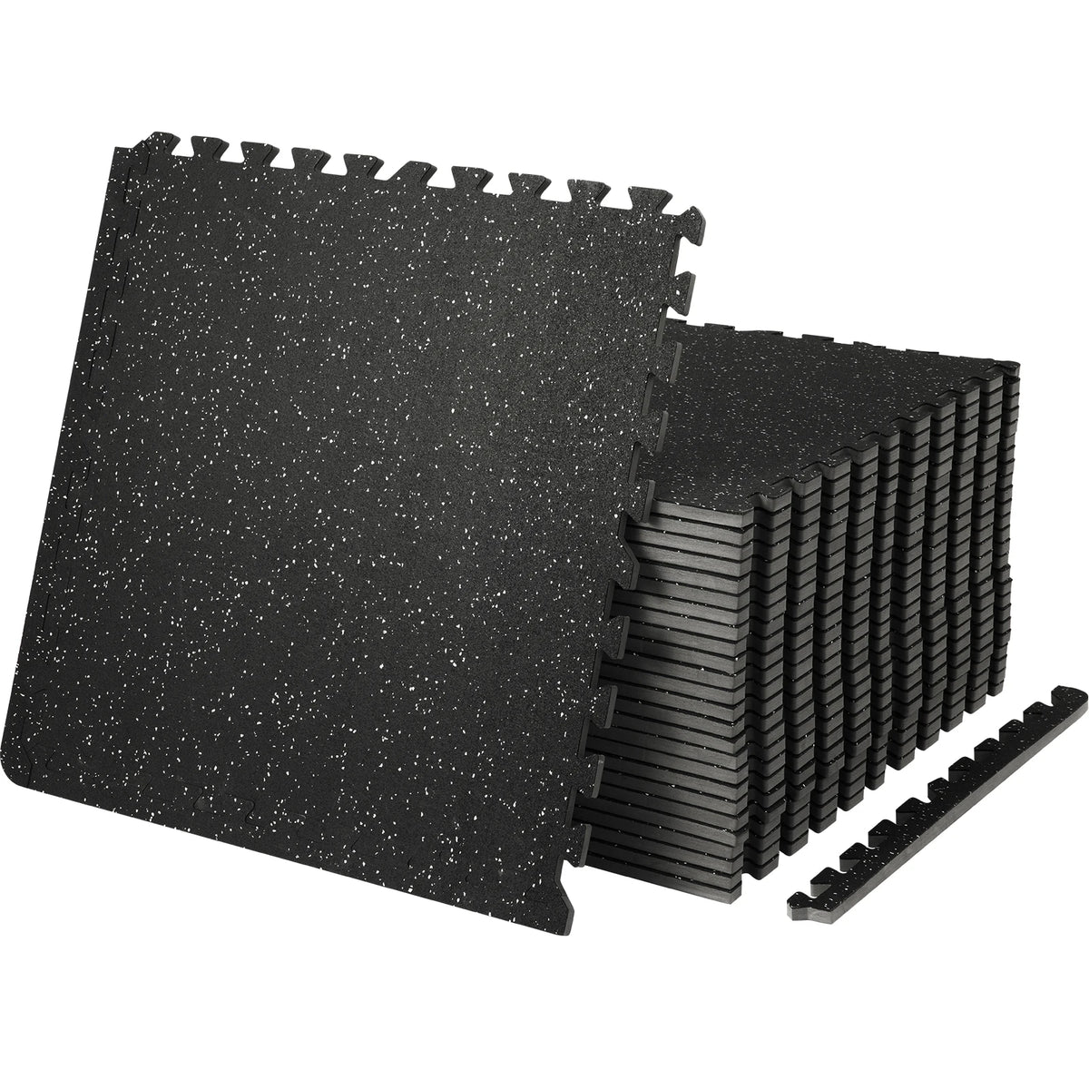 SucceBuy Interlocking Rubber And Eva Exercise Mats