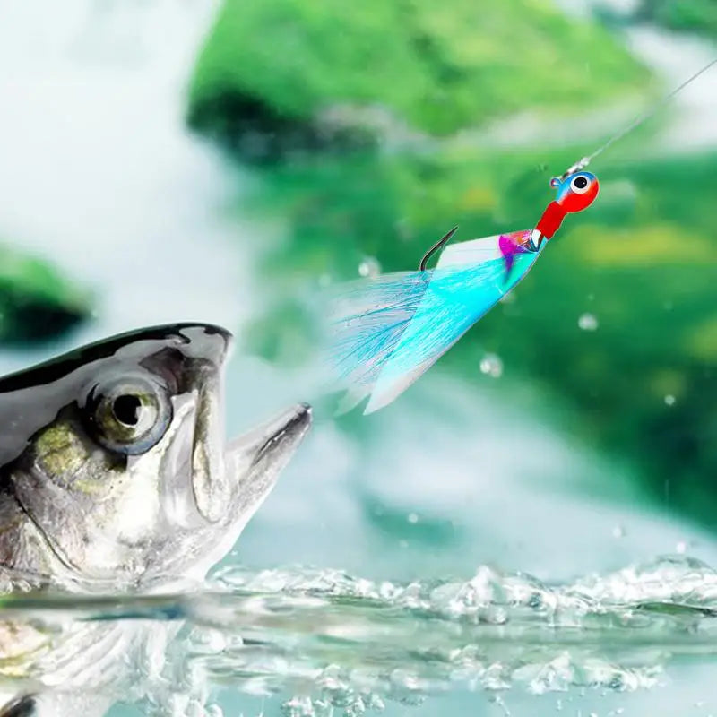 Trout And Bass Fishing Jig Head Hooks