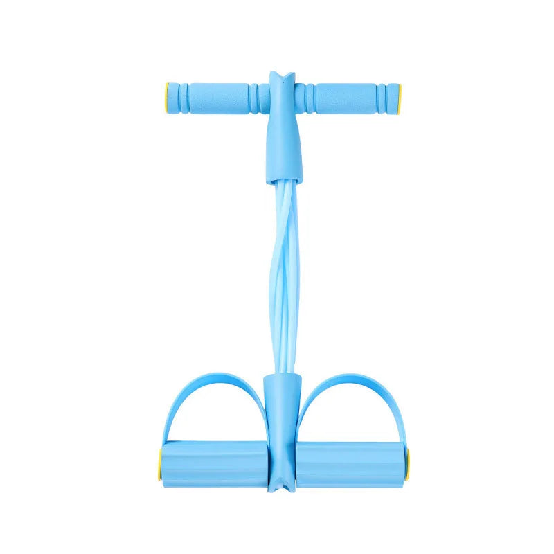 Natural Rubber Pedal Resistance Bands With Handles