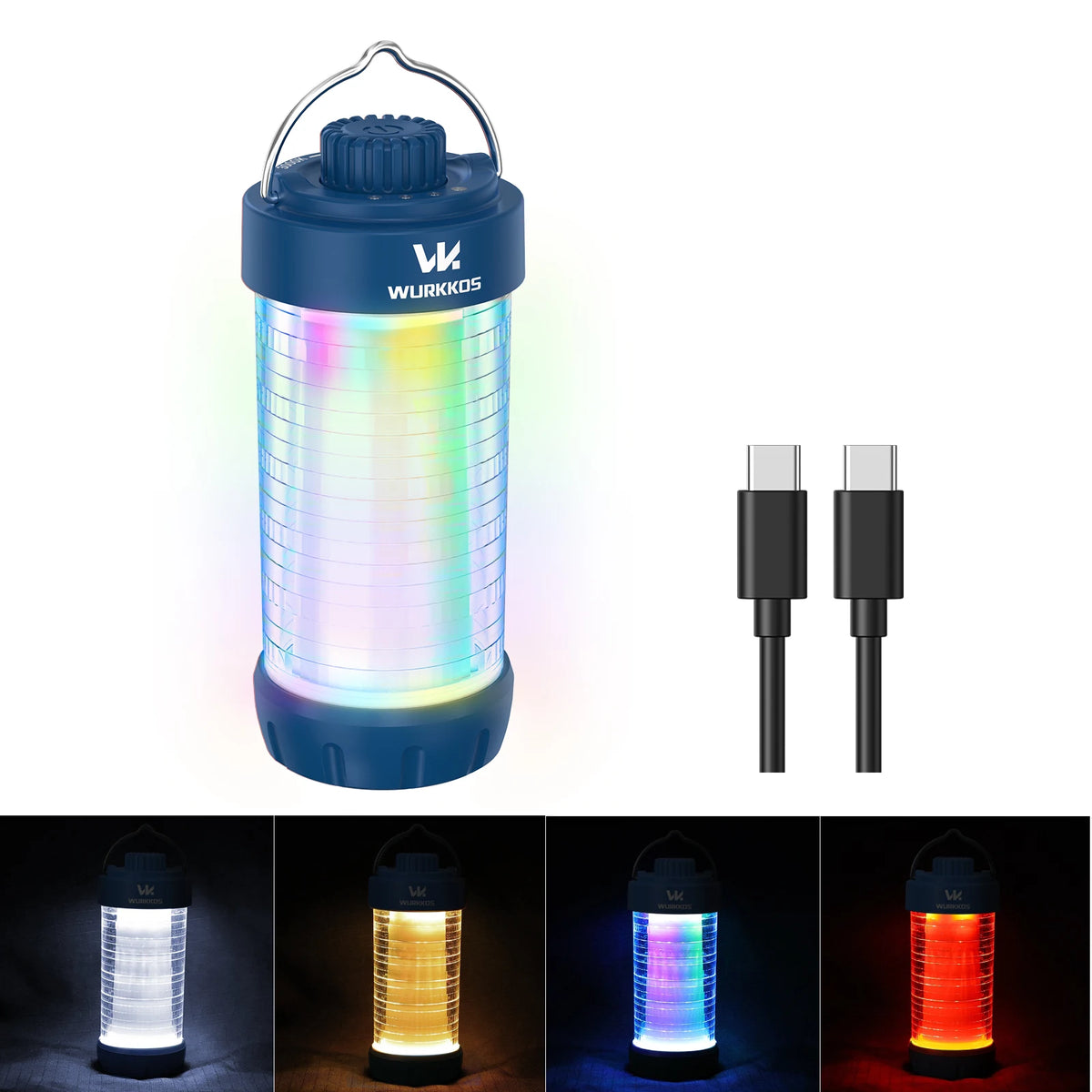 Wurkkos CL01 Rechargeable LED Camping Lantern With Power Bank