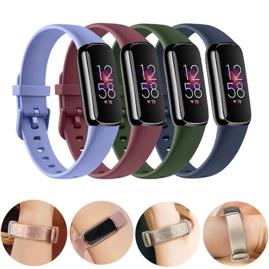 Tobfit Soft Silicone Replacement Watch Band Fitbit Luxe