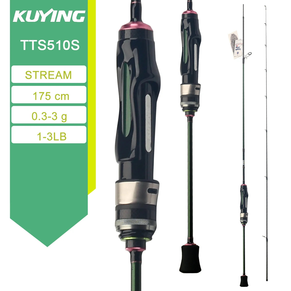 Kuying Teton Carbon Spinning Fishing Rod