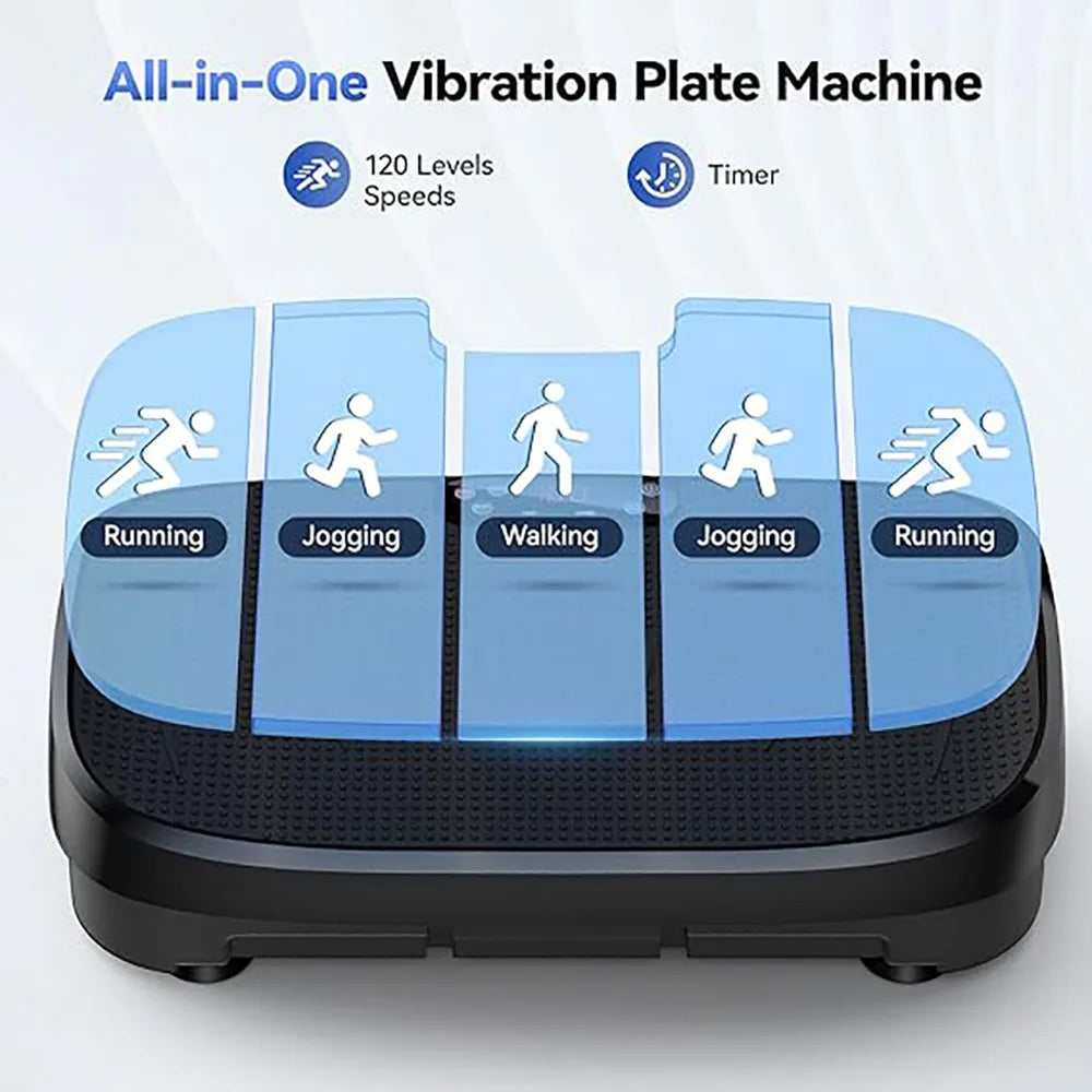 HTM Whole Body Vibration Plate Fitness Trainer