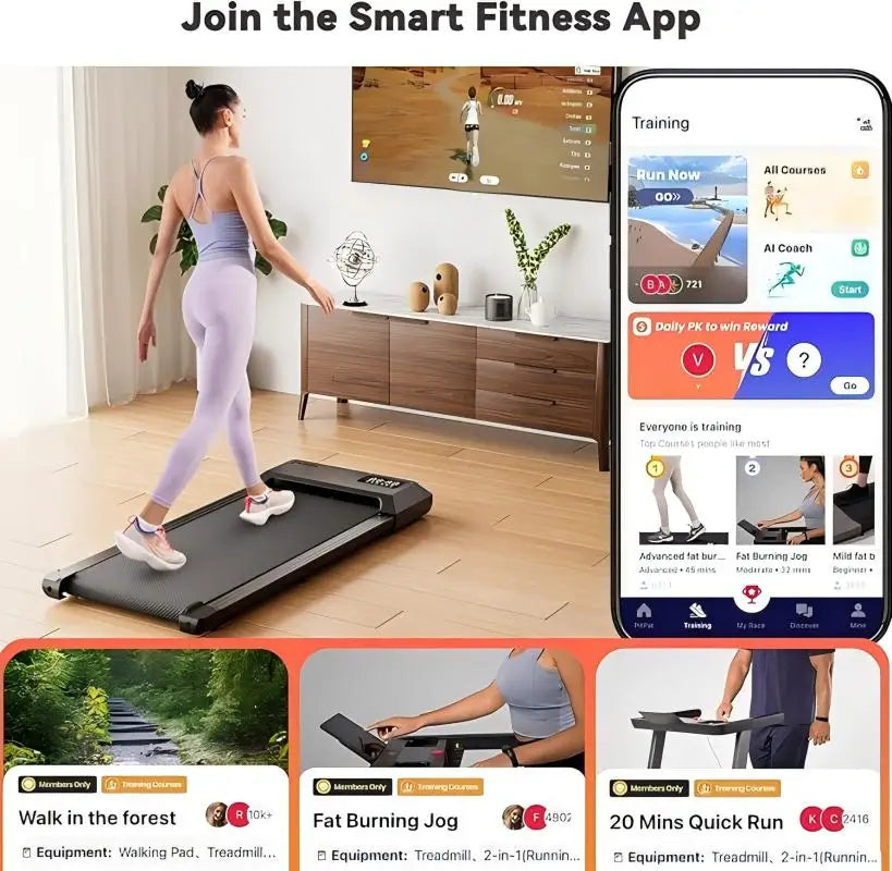 Superun Mini Walking Treadmill With App And Remote