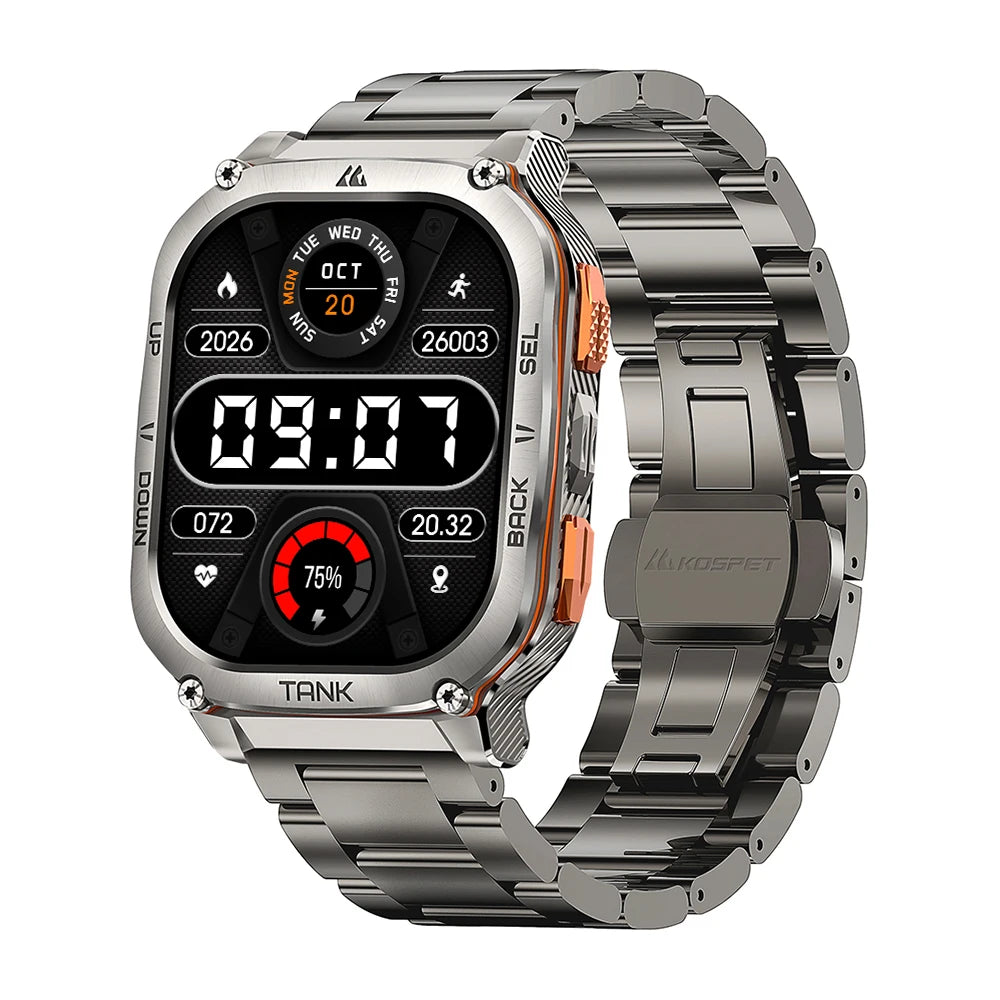 Kospet Tank M3 Ultra Gps Smartwatch Amoled Display