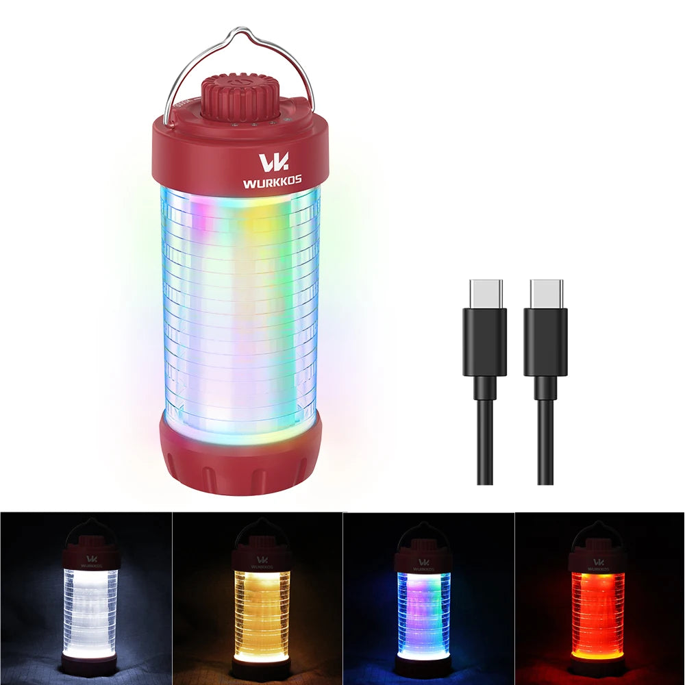 Wurkkos CL01 Rechargeable LED Camping Lantern With Power Bank