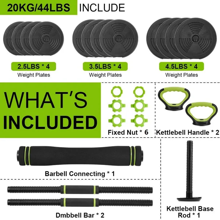 Twister Ck Adjustable Dumbbell Set For Home Gym