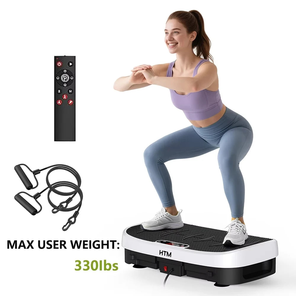 HTM Whole Body Vibration Plate Fitness Trainer