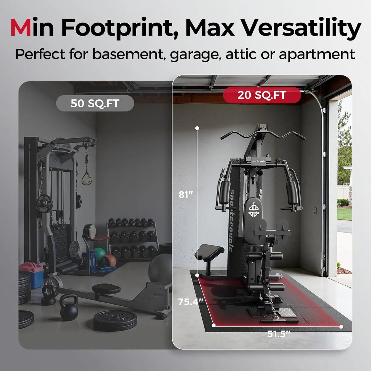 Home Gym Strength Training Full Body Workout Machine