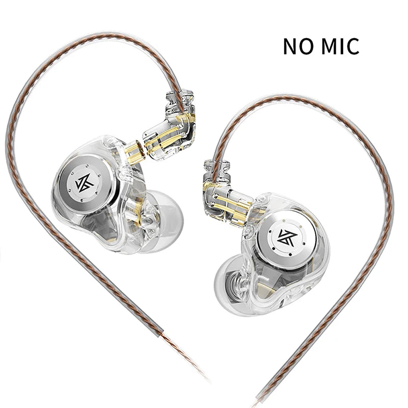 KZ EDX Pro Dual Dynamic IEM Earphones with Detachable Cable