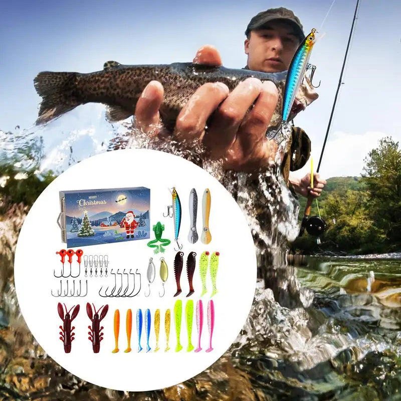 Fishing Advent Calendar With Lures