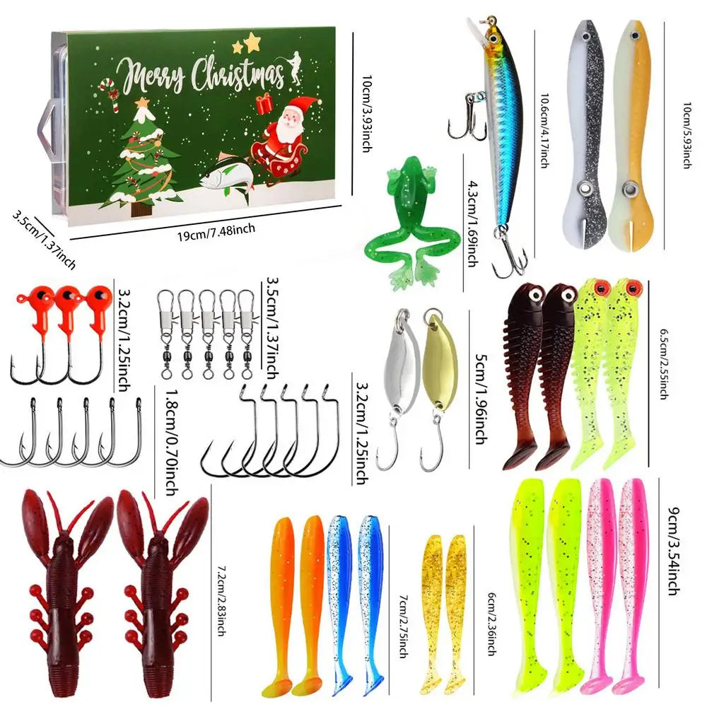 Fishing Advent Calendar With Lures