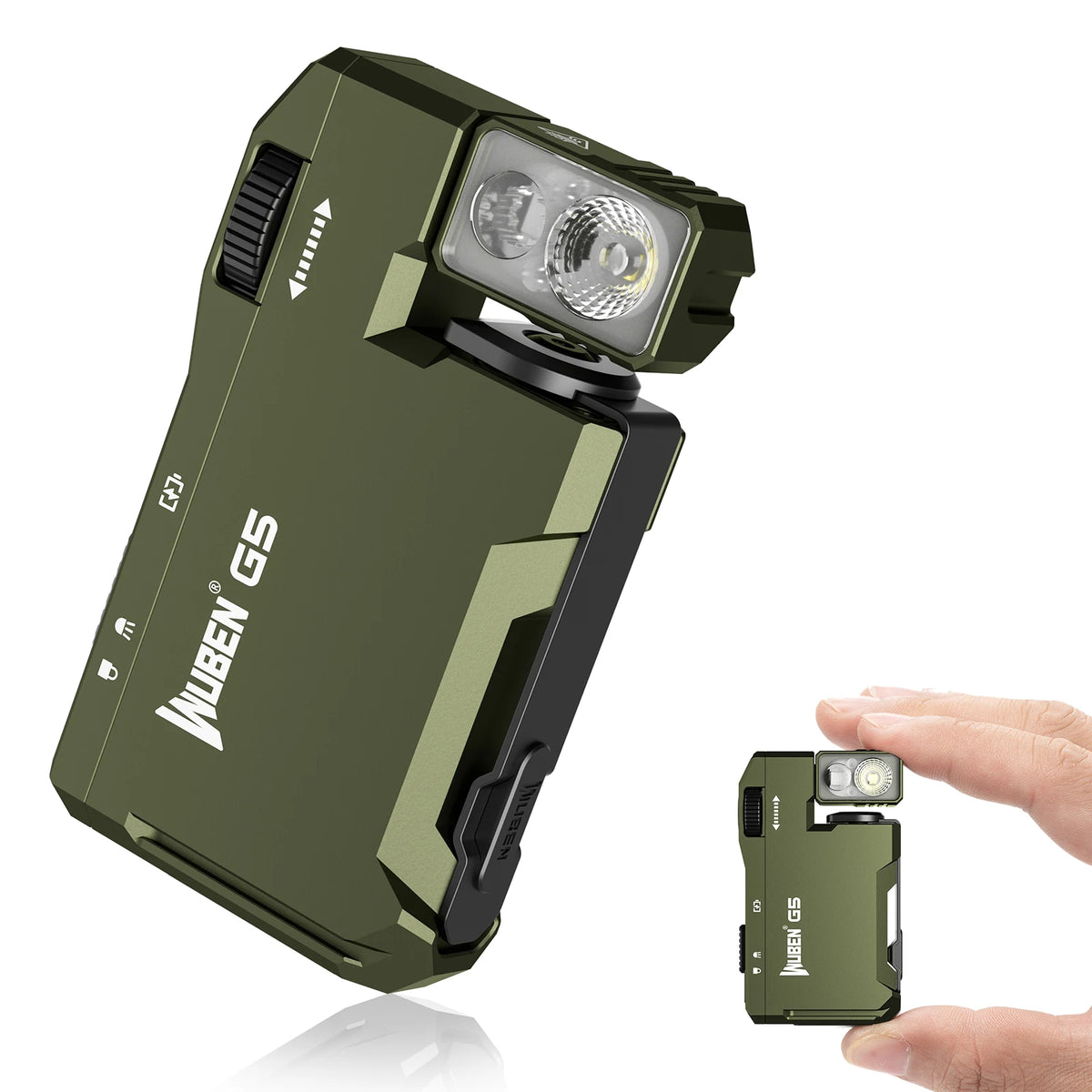 Wuben G5 Rechargeable Magnetic EDC Flashlight