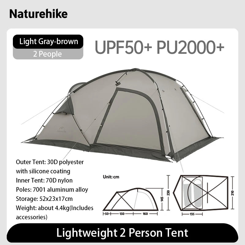 Naturehike Massif 2 Person Hot Tent With Stove Jack