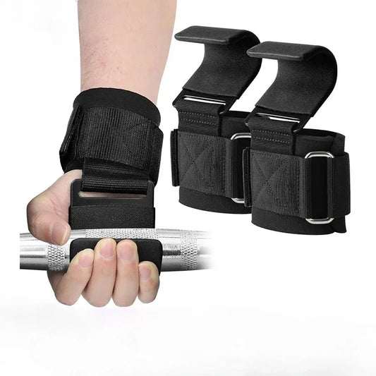 MIHJUSFDH Weight Lifting Hooks For Deadlift And Pull Up Training