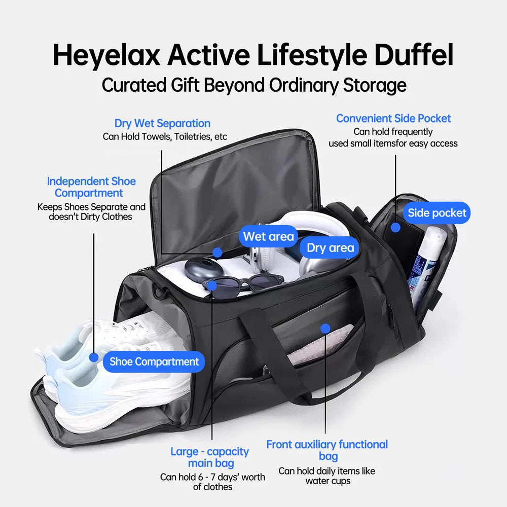 Heyelax 6 Mode Full Leg Air Compression Massager