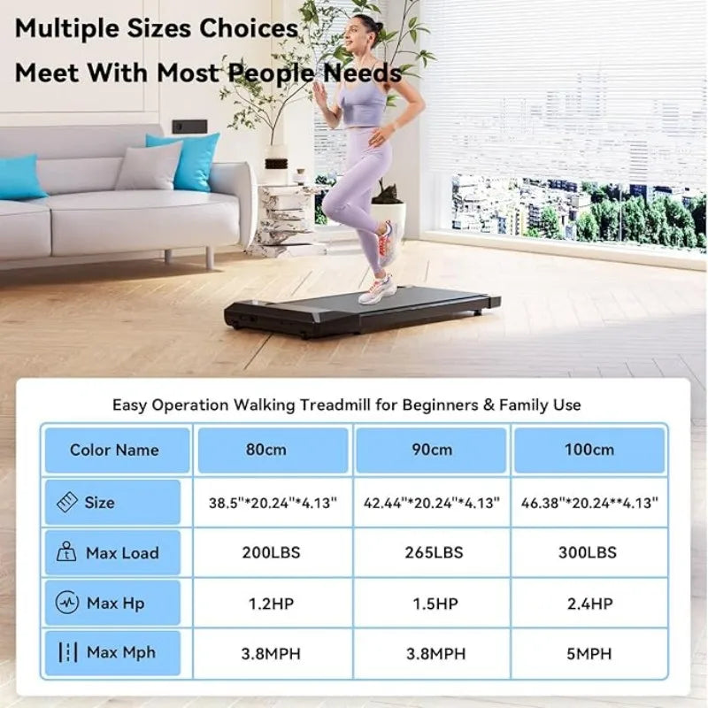 Superun Mini Walking Treadmill With App And Remote