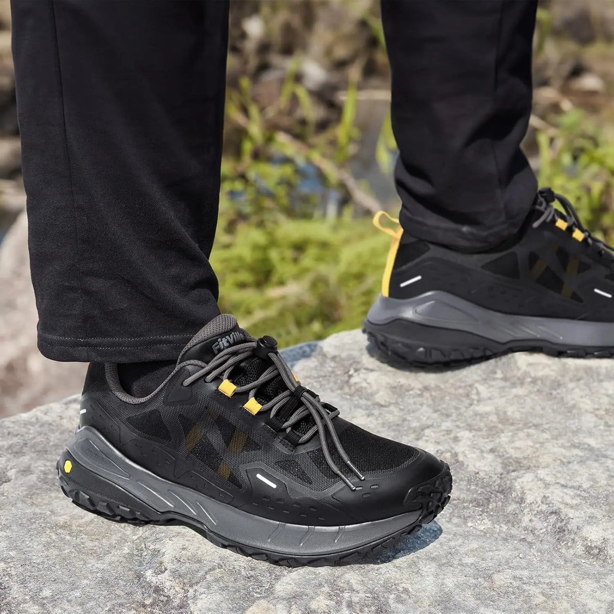 FitVille Waterproof Wide Hiking Shoes