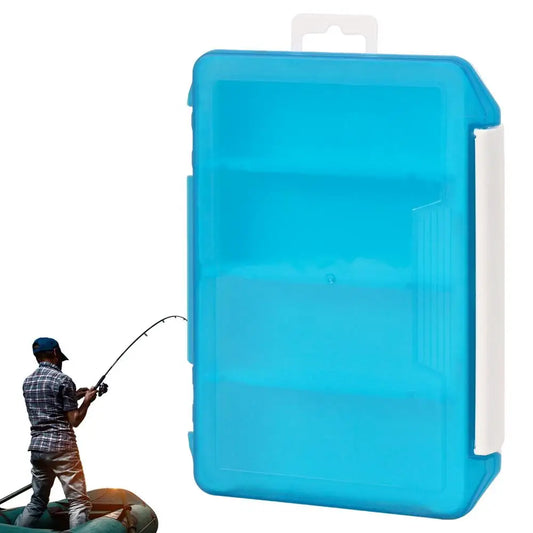 Fishing Tackle Box With Removable Visible Trays